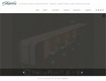 Tablet Screenshot of glassworksinc.com